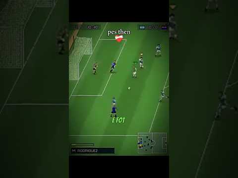 efootball now Vs then #efootball2024 #efotgamer #trending #viral #shorts #funny