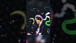 The crazy snake - Slither.io - Gameplay (Android-IOS) #shorts