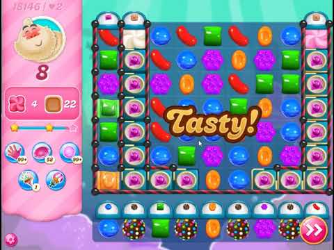 Candy Crush Saga Level 18146 - NO BOOSTERS | SKILLGAMING ✔️