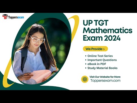 UP TGT MATHEMATICS Free Mock Practice 2024,  Update Syllabus,  Book in PDF, Questions Paper