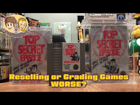 Is Grading Games or Reselling WORSE for Game Collecting?