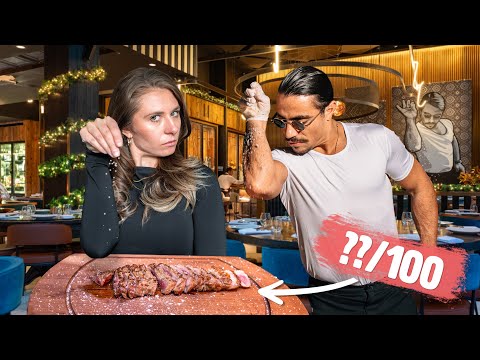 Reviewing Salt Bae's CRAZY Expensive Steakhouse Nusr-Et