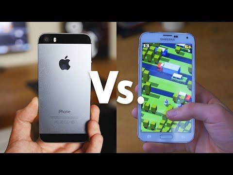 iPhone 5S Vs. Galaxy S5 (2017)