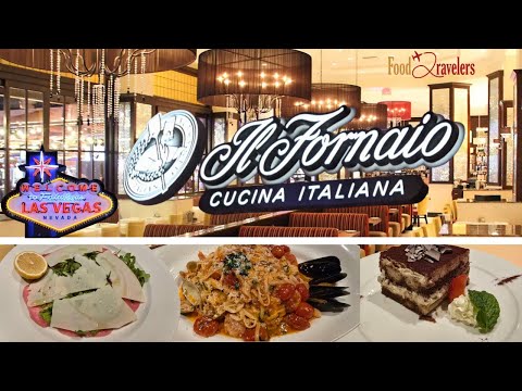 Italiana: Lunch at Il Fornaio Las Vegas New York New York 🇺🇲