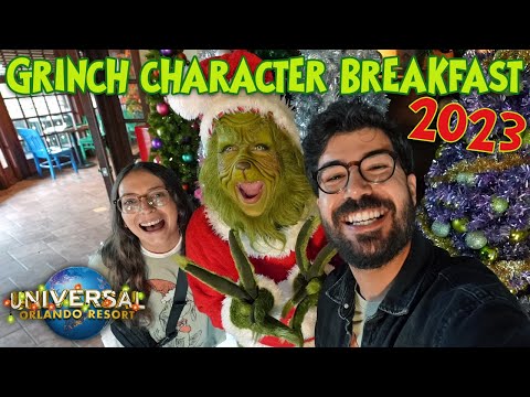 Grinch & Friends Character Breakfast 2023! NEW Menu & Location!