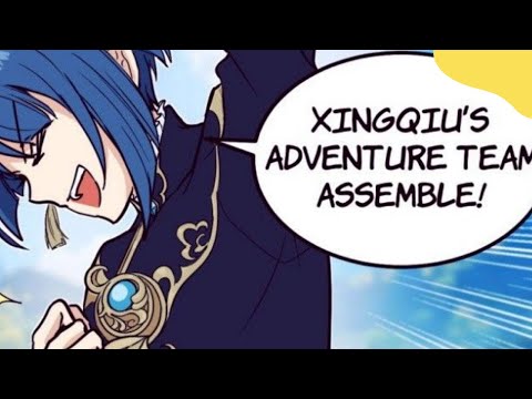 When Bennett and Xingqiu share the same voice actor | Genshin Impact Comic Dub