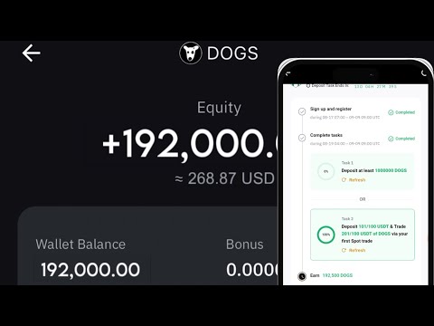 $DOGS Airdrop Reward | DO THIS to get additional 192,000 $DOGS on ByBit | ByBit Token Splash