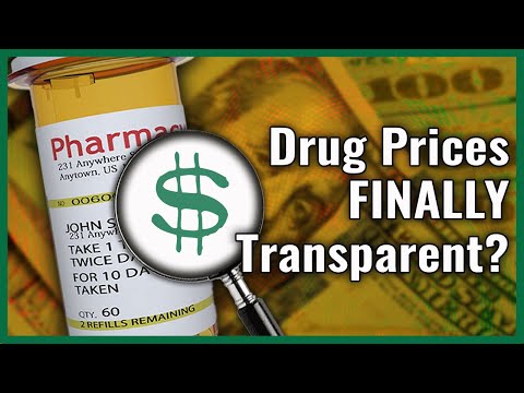 Drug Prices FINALLY Transparent?