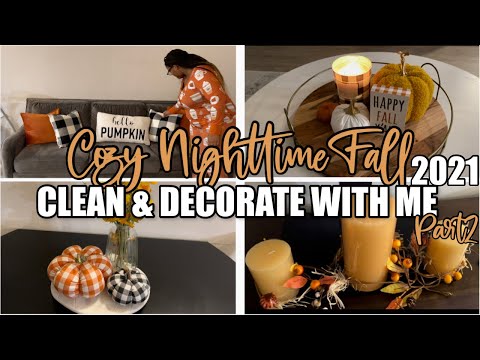 🍁🍂FALL 2021 CLEAN & DECORATE | COZY DECORATE WITH ME | MIKA MARIE