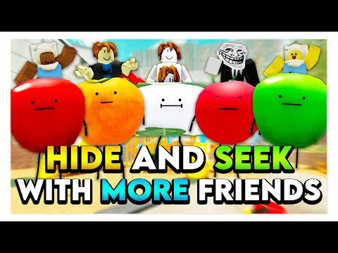 Roblox SECRET STAYCATION HIDE & SEEK WITH MORE FRIENDS! 🍩