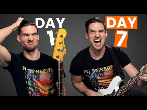 7 Days to Learning Bass (Beginner Lesson)