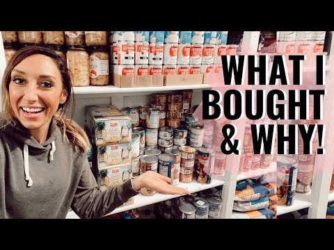 Food storage haul! Tips, tricks, hacks for buying bulk, food storage, & case lot sales! Jordan Page