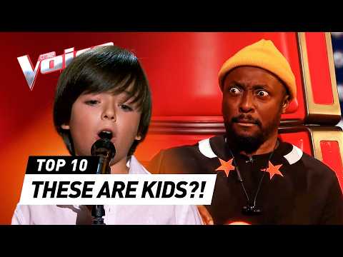 Unbelievable! KIDS Who Sound Like ADULTS on The Voice!