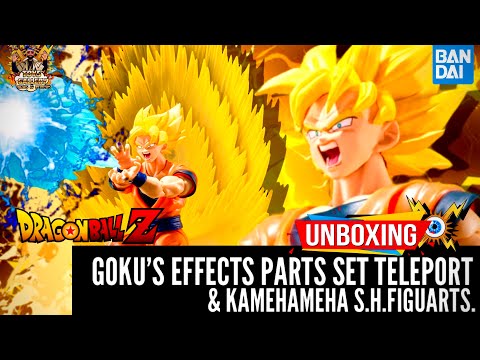 Revisión Goku’s Effects Parts Set Teleport & Kamehameha S.H.Figuarts.*