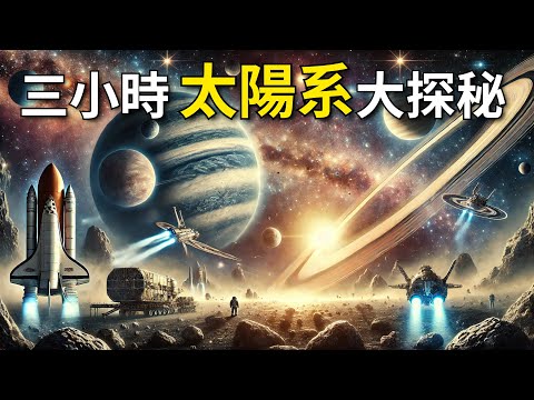 【三小時太陽系大探秘】太陽系裡的奇妙奧秘及其非凡探索歷程