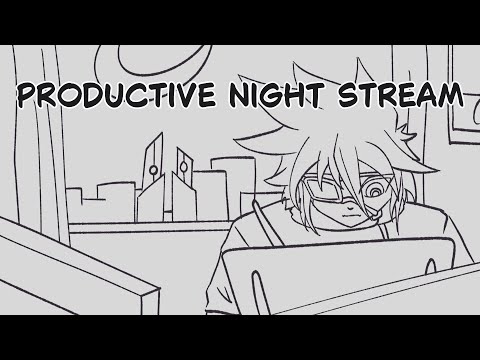 【Kiray #Vtuber Productive Night.】Making & Drawing stuff. 12th Nov