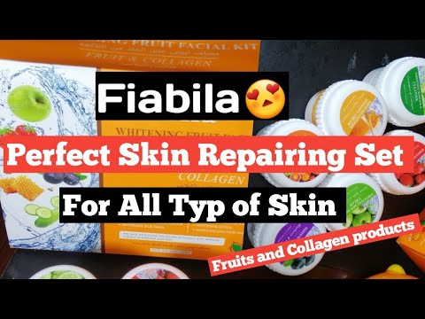 #Affordable Facial Kit/Fiabila/Review/Glowing/brightening/Whitening Skin in 20 mint/6 simple stps