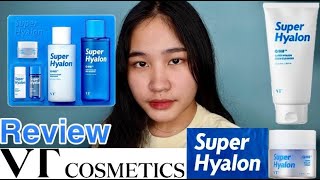 VT Cosmetics SUPER HYALON SKINCARE SET Review (Korean Skincare) | Philippines