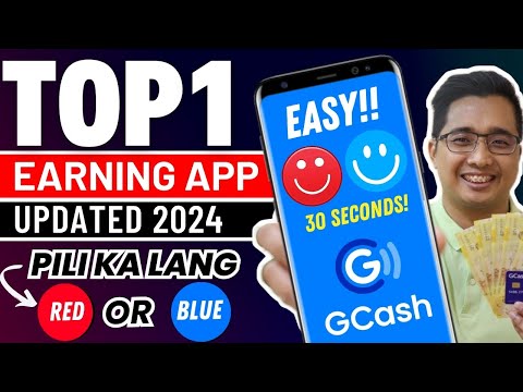 TOP 1 FREE EARNING APP | TIPS & TRICKS PUMILI KA LANG RED or BLUE | 1 MIN LANG PANALO AGAD!