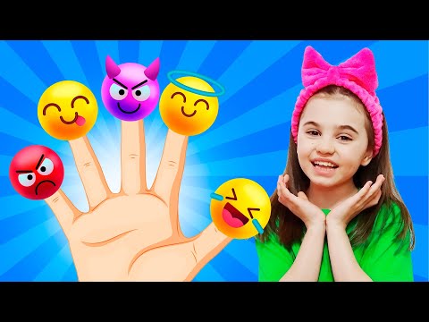 Finger Family Emoji - Big Compilation Kids Songs