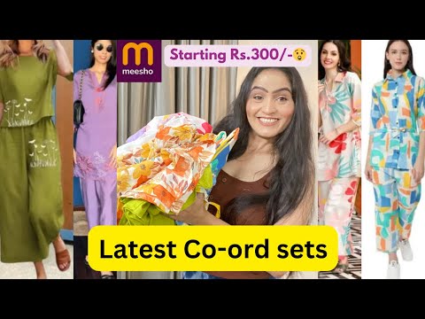 Meesho latest Co-ord sets❤️