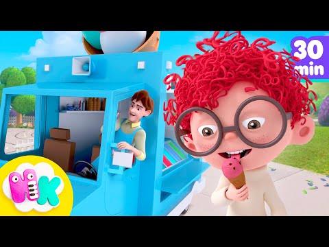 Canción del helado 🍦 Canciones divertidas para Niños | HeyKids - Canciones infantiles