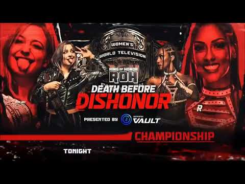 ROH Death Before Dishonor 2024 Match Card