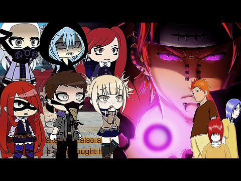 Mha Villains react to Pain & his past