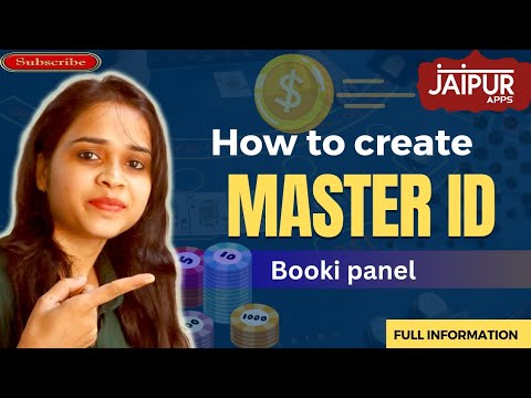 how to create master id booki panel...