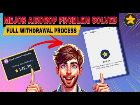 Unfortunately, your activity in the game was insufficient to receive the tokens. Major Airdrop Today