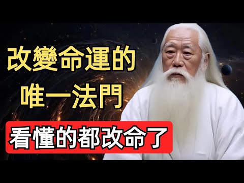 改變命運的唯一方法，詳解命運的形成與改變 ！聽懂的都改命了。