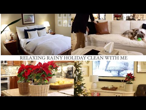 RELAXING RAINY DAY CLEANING MOTIVATION