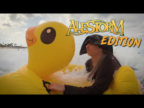 Jack Sparrow Goes Duck Surfing (Alestorm Edition) #Shorts