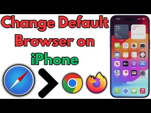 How To Change Default Browser on iPhone | Change Default Browser iPhone 15