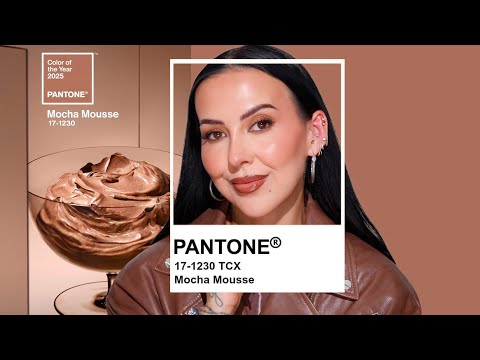 Pantone Color of the YEAR 2025 "Mocha Mousse"