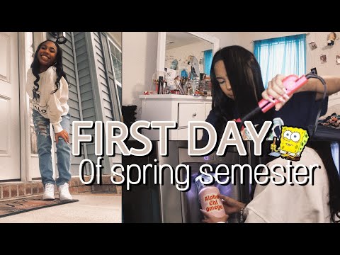 First Day of College | Spring Semester 2021 #College #OnlineCollege