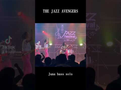 🎸🖐️Slap Bass Solo 🖐️🎸　#thejazzavengers #allfemaleband