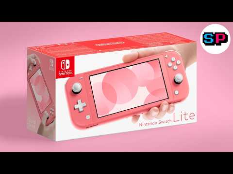 Nintendo Switch Lite Unboxing & Setup (ASMR) 4K 60fps