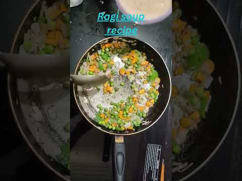 Mix Veg Ragi Soup | Veg soup | Healthy #ytshorts #shorts #trending #cooking #viral #homemade