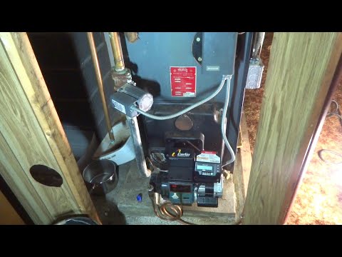 OLDER LADY NEEDS MY HELP WITH HER OIL BOILER