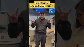 Piolo Pascual Spotted sa Airport✈️ #piolopascual #showbiz #shorts @MaritesAkoTV