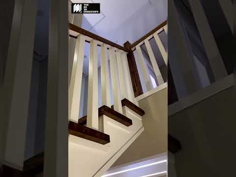 wooden Staircase Design 2024 | latest interior design trends 2024 | modern staircase designs