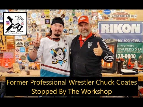 Former Professional Wrestler Chuck Coates Stopped By The Workshop To Share His Story