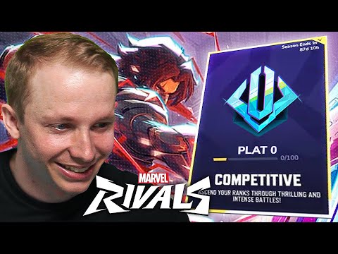 I Finally Hit Plat in Marvel Rivals (Jay3 VODs)