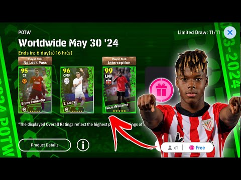 How To Get & Whom I Got This Potw Worldwide Pack | eFootball 2024 Mobile