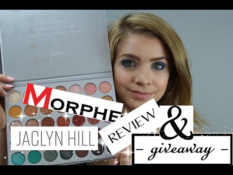 JACLYN X MORPHE HILL PALETTE REVIEW|GIVEAWAY (OPEN)