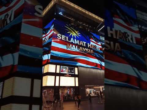 Selamat Hari Malaysia from Bukit Bintang 🌟Malaysia Day(16 September) /マレーシアデー🇲🇾 #Shorts