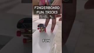 3 fingerboard fun tricks you should know 😂😂😂 #fingerboard