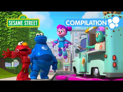 2 Hours of Mecha Builders! | Sesame Street Episodes