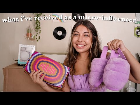 what i receive as a micro-influencer! | pr package haul/unboxing pt. 2